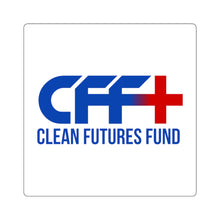 Load image into Gallery viewer, Clean Futures Fund Square Sticker