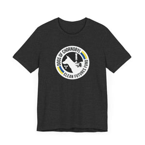 Dogs of Chornobyl T-shirt (Ukrainian/English Translation)