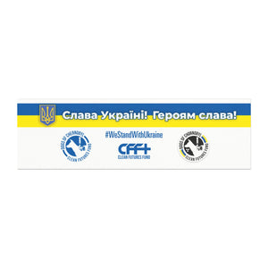 Dogs of Chernobyl Glory to Ukraine Car Magnet
