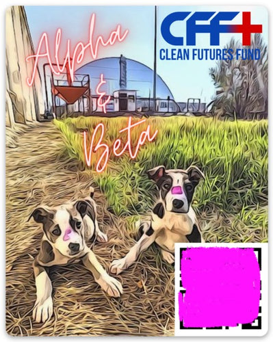 Dogs of Chernobyl Sticker Series : Alpha & Beta