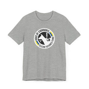 Dogs of Chornobyl T-shirt (Ukrainian/English Translation)