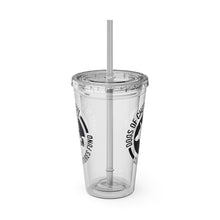 Load image into Gallery viewer, Sunsplash Tumbler with Straw, 16oz Dogs Of Chernobyl Logo