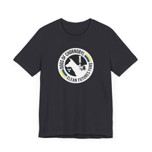 Load image into Gallery viewer, Dogs of Chornobyl T-shirt (Ukrainian/English Translation)