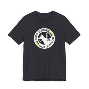 Dogs of Chornobyl T-shirt (Ukrainian/English Translation)