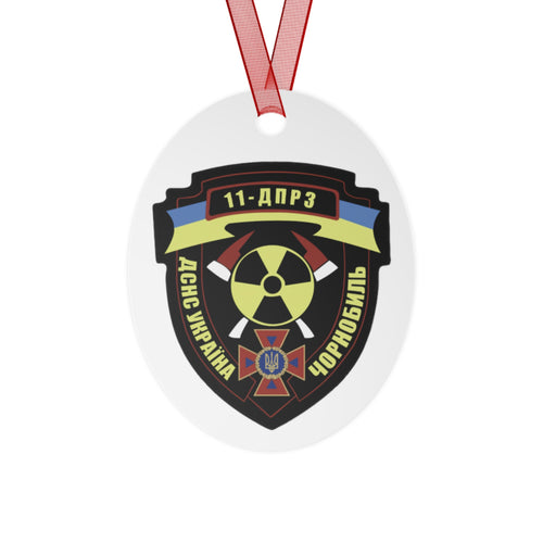 Chornobyl Fire/Rescue Metal Ornament