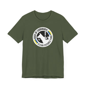 Dogs of Chornobyl T-shirt (Ukrainian/English Translation)