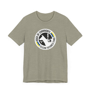 Dogs of Chornobyl T-shirt (Ukrainian/English Translation)