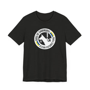 Dogs of Chornobyl T-shirt (Ukrainian/English Translation)