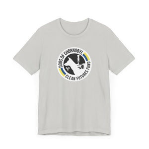Dogs of Chornobyl T-shirt (Ukrainian/English Translation)