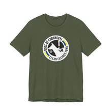 Load image into Gallery viewer, Dogs of Chornobyl T-shirt (Ukrainian/English Translation)