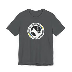 Dogs of Chornobyl T-shirt (Ukrainian/English Translation)