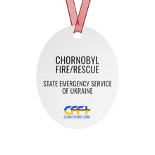 Load image into Gallery viewer, Chornobyl Fire/Rescue Metal Ornament