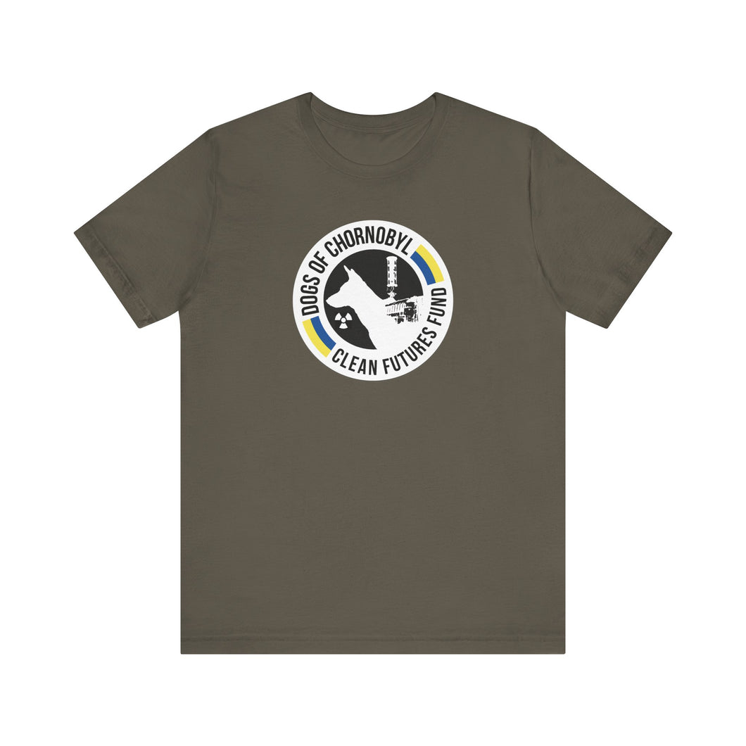Dogs of Chornobyl T-shirt (Ukrainian/English Translation)