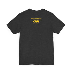 Dogs of Chornobyl T-shirt (Ukrainian/English Translation)