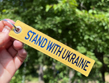 Load image into Gallery viewer, Keychain : Stand with Ukraine