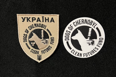 Dogs of Chernobyl Patch and Sticker Combo