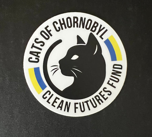 Cats of Chornobyl Sticker (Ukrainian Spelling)