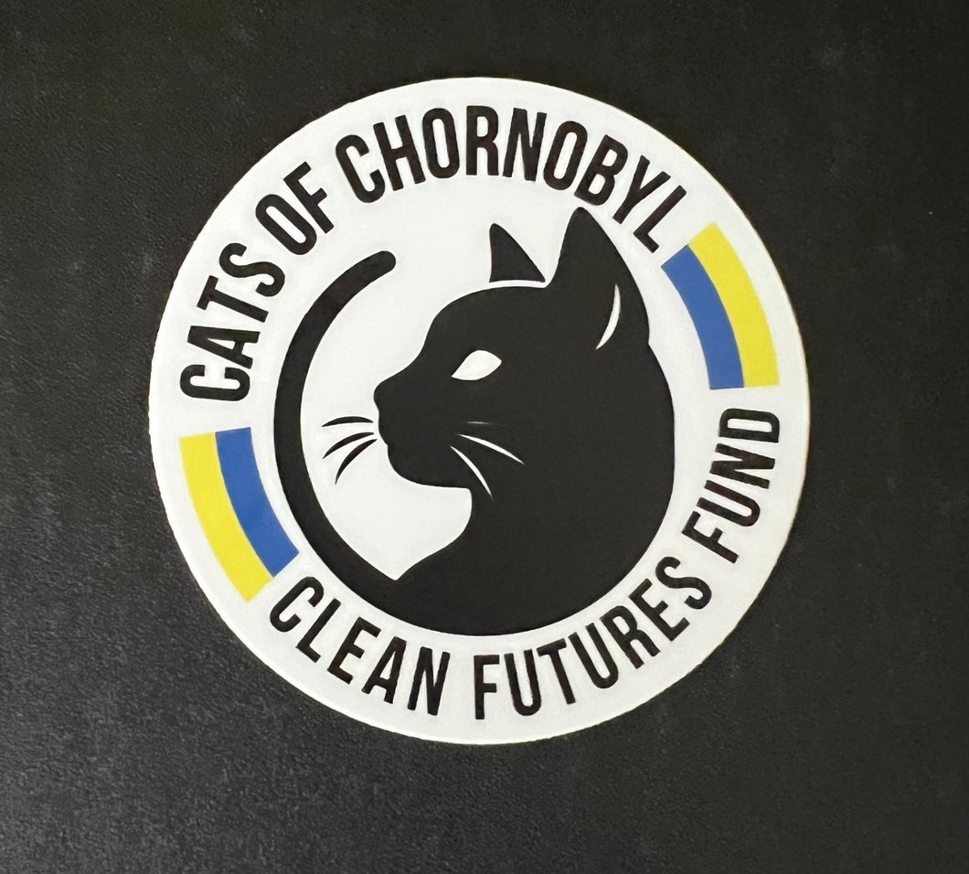Cats of Chornobyl Sticker (Ukrainian Spelling)