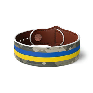 All Will Be Ukraine Wristband (Soldier Support)
