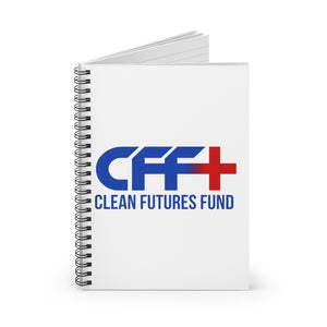 Clean Futures Fund Spiral Notebook - Ruled Line