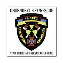 Load image into Gallery viewer, Chornobyl Fire/Rescue Magnet