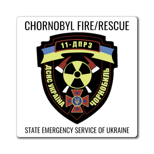Chornobyl Fire/Rescue Magnet
