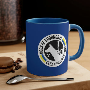 Dogs of Chornobyl Accent Coffee Mug, 11oz