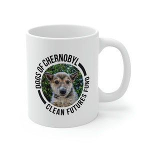 DOC puppy and kitty logo 11oz White Ceramic Mug